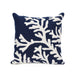 Liora Manne Frontporch Coral Indoor/Outdoor Pillow Navy