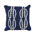 Liora Manne Frontporch Ropes Indoor/Outdoor Pillow Navy