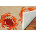Liora Manne Frontporch Crabs Indoor/Outdoor Rug Natural
