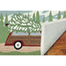 Liora Manne Frontporch Woody Wonderland Indoor/Outdoor Rug Pine
