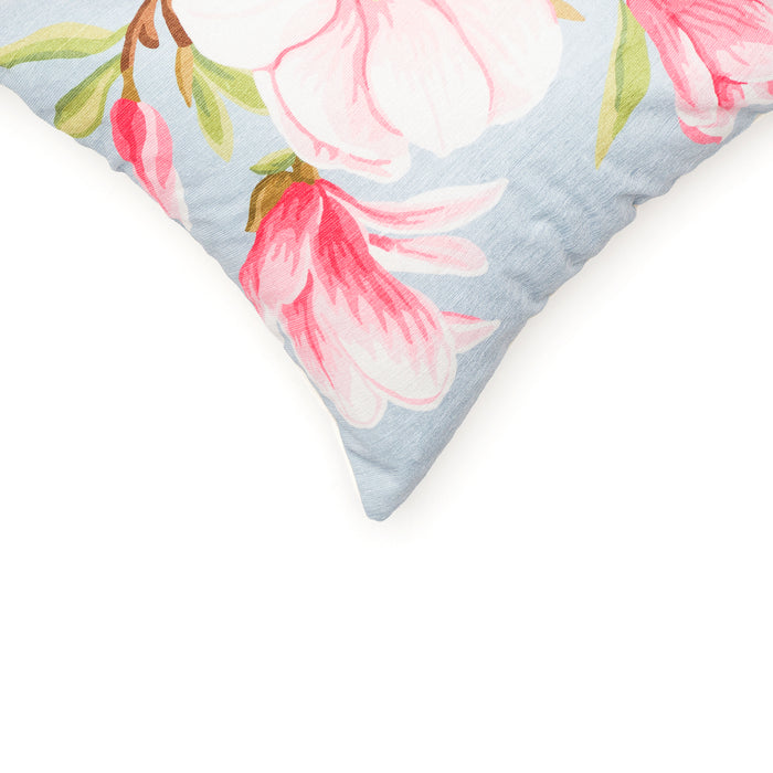 Liora Manne Illusions Magnolia Indoor/Outdoor Pillow Chambray