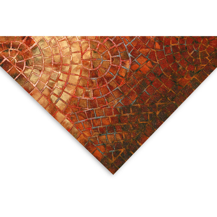 Liora Manne Visions V Arch Tile Indoor/Outdoor Rug Red