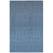 Liora Manne Carmel Texture Stripe Indoor/Outdoor Rug Navy