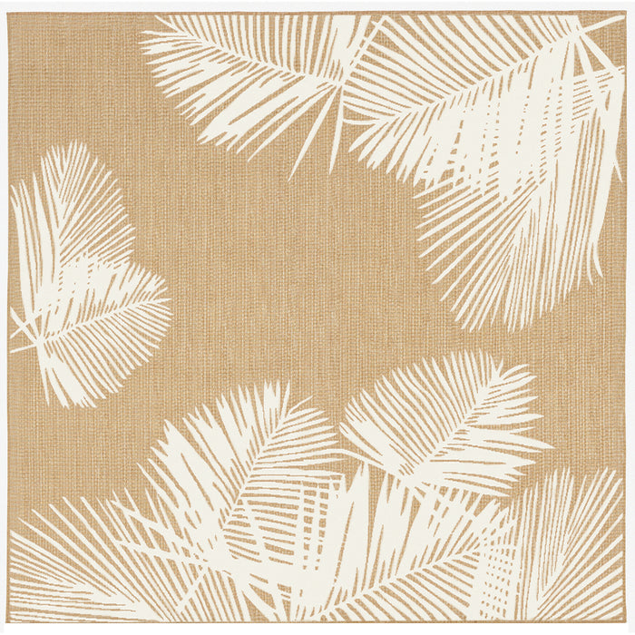 Liora Manne Carmel Palm Indoor/Outdoor Rug Sand