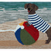 Liora Manne Frontporch Coastal Dog Indoor/Outdoor Rug Ocean