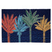 Liora Manne Frontporch Palms Indoor/Outdoor Rug Navy