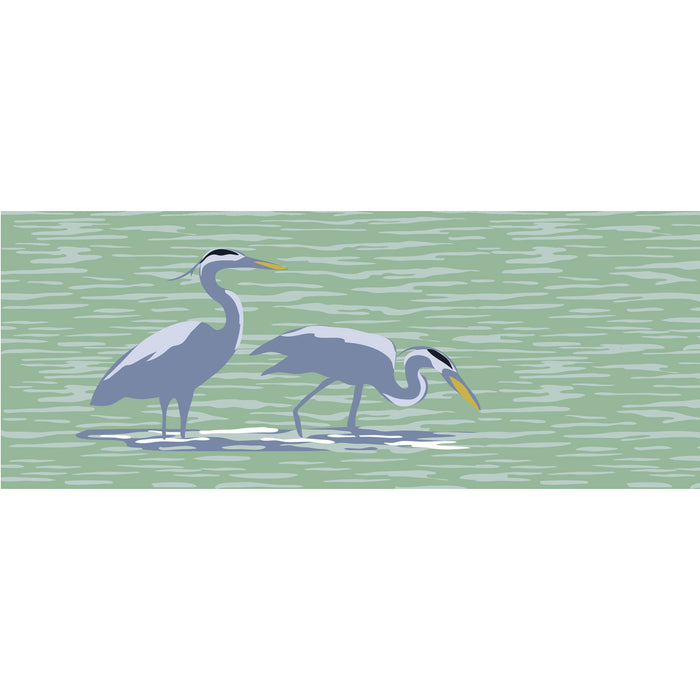 Liora Manne Frontporch Blue Heron Indoor/Outdoor Rug Lake
