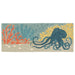 Liora Manne Frontporch Octopus Indoor/Outdoor Rug Ocean