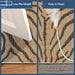 Liora Manne Carmel Zebra Indoor/Outdoor Rug Sand