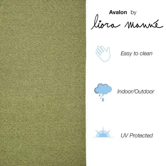 Liora Manne Avalon Texture Indoor/Outdoor Rug Green