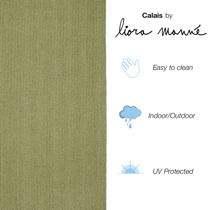 Liora Manne Calais Solid Indoor/Outdoor Rug Green