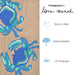 Liora Manne Frontporch Crabs Indoor/Outdoor Rug Blue