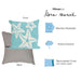 Liora Manne Frontporch Starfish Indoor/Outdoor Pillow Aqua