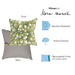 Liora Manne Frontporch Mum Indoor/Outdoor Pillow Green