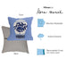 Liora Manne Frontporch Ginger Jars Indoor/Outdoor Pillow Blue