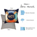 Liora Manne Frontporch Ahoy Indoor/Outdoor Pillow Navy
