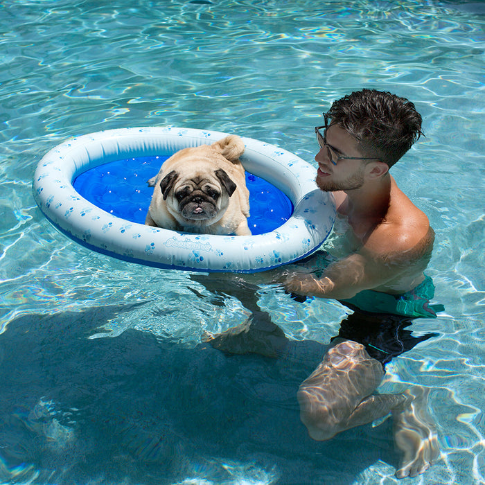 Inflatable Pet Float, Small Dog up to 30 lbs