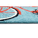 Liora Manne Frontporch Bike Ride Indoor/Outdoor Rug Blue