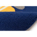 Liora Manne Frontporch Paddles Indoor/Outdoor Rug Navy