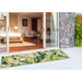 Liora Manne Capri Palm Leaf Indoor/Outdoor Rug Green