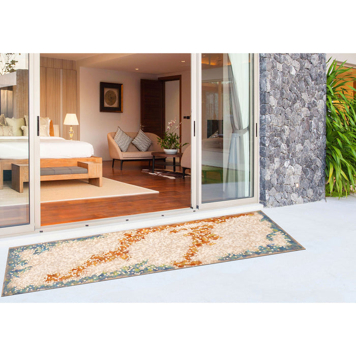 Liora Manne Visions IV Elements Indoor/Outdoor Rug Sand