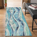 Liora Manne Illusions Wave Indoor/Outdoor Mat Ocean