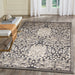 Liora Manne Canyon Flower Patch Indoor/Outdoor Rug Charcoal