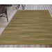 Liora Manne Marina Stripes Indoor/Outdoor Rug Green