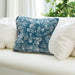 Liora Manne Frontporch Mum Indoor/Outdoor Pillow Aqua