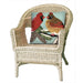 Liora Manne Frontporch Cardinals Indoor/Outdoor Pillow Sky
