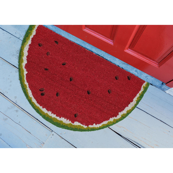Liora Manne Natura Watermelon Outdoor Mat Red