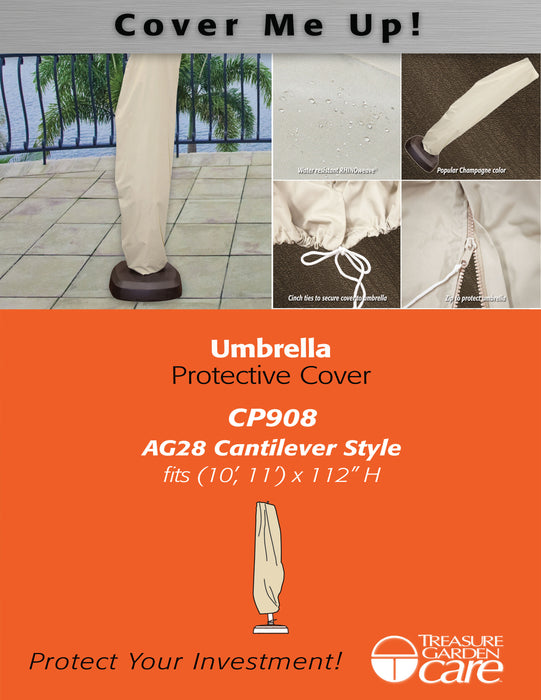 AG28 & AG78 Cantilever Styles Cover (Treasure Garden Umbrellas)