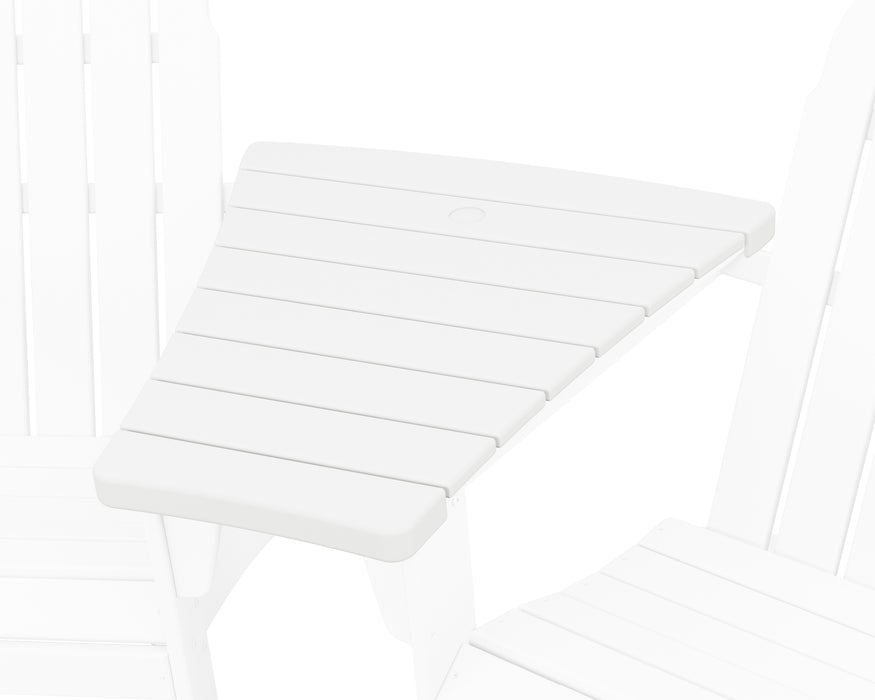 POLYWOOD® 400 Series Angled Adirondack Connecting Table in Teak