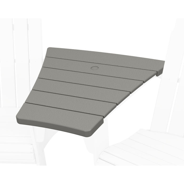POLYWOOD® 600 Series Angled Adirondack Connecting Table in White
