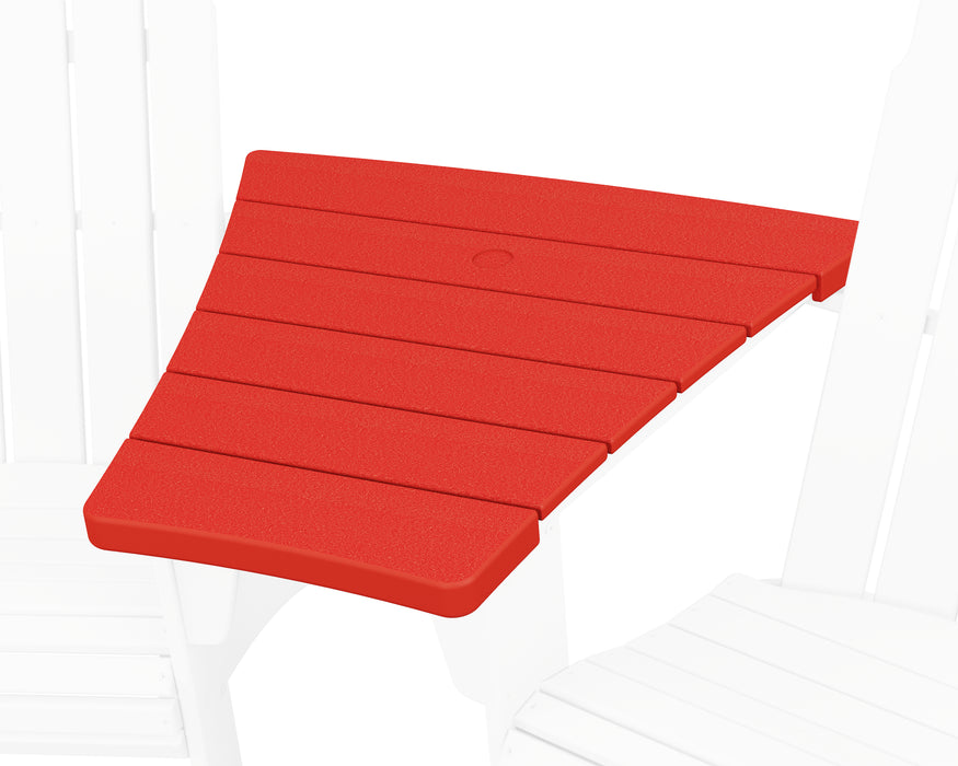 POLYWOOD® 600 Series Angled Adirondack Connecting Table in Sunset Red