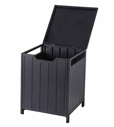 BLACK STEEL TANK COVER