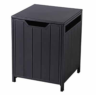 BLACK STEEL TANK COVER