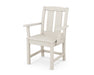 POLYWOOD® Mission Dining Arm Chair in Slate Grey