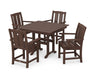 POLYWOOD® Mission 5-Piece Farmhouse Dining Set in Sand