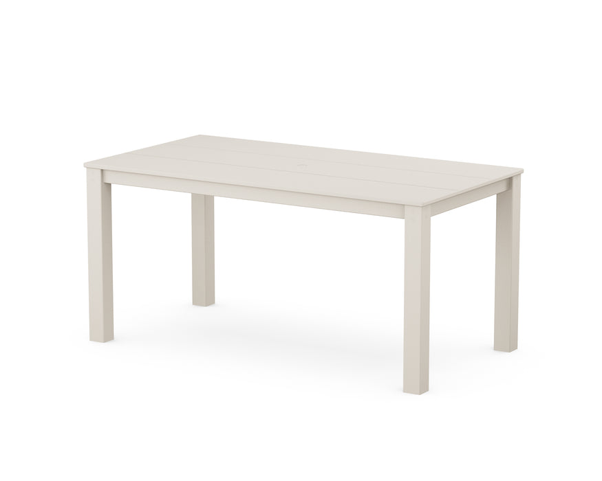 POLYWOOD® Studio Parsons 34" X 64" Dining Table in Sand