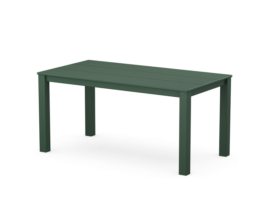 POLYWOOD® Studio Parsons 34" X 64" Dining Table in Green