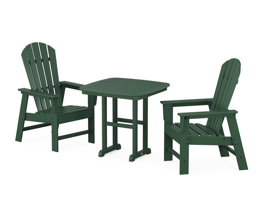 POLYWOOD South Beach 3-Piece Dining Set in Green