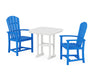 POLYWOOD Palm Coast 3-Piece Dining Set in Pacific Blue
