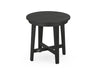 POLYWOOD Newport 19" Round End Table in Black