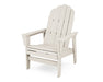 POLYWOOD® Vineyard Grand Upright Adirondack Chair in Sand