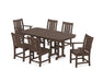 POLYWOOD® Oxford 7-Piece Dining Set in Mahogany