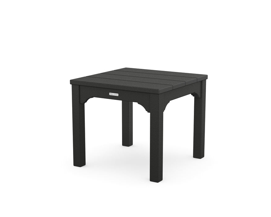 Martha Stewart by POLYWOOD Chinoiserie End Table in Black