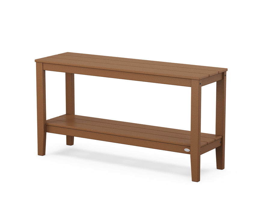 POLYWOOD Newport 55” Console Table in Teak