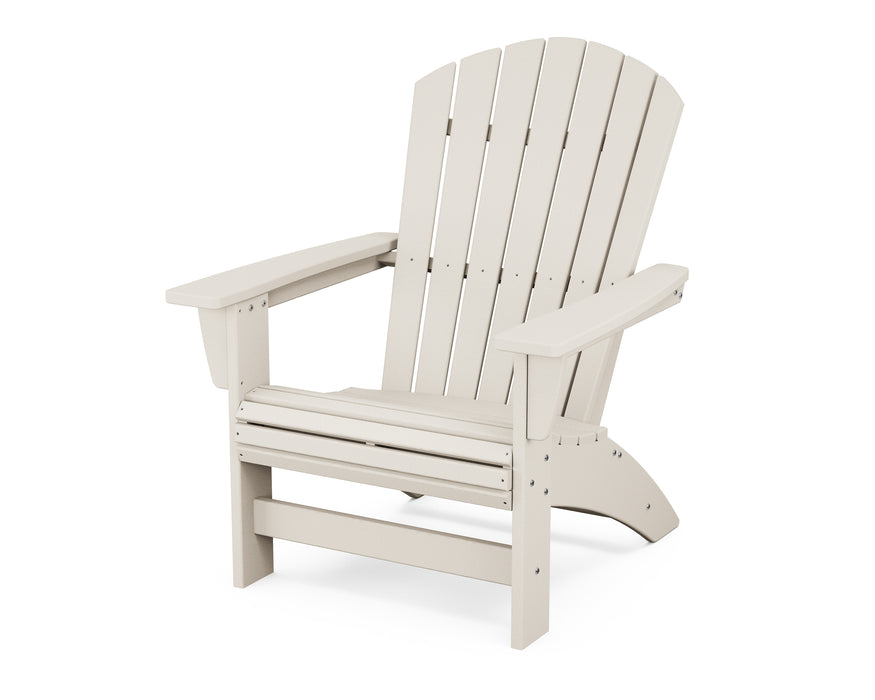 POLYWOOD® Nautical Grand Adirondack Chair in Slate Grey