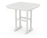 POLYWOOD Nautical 31" Dining Table in Vintage White